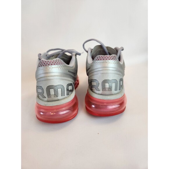 Nike Air Max 2013 555753-002 Pink Silv Running Shoes Sneakers Girls 6Y Women 7.5 - Picture 5 of 11